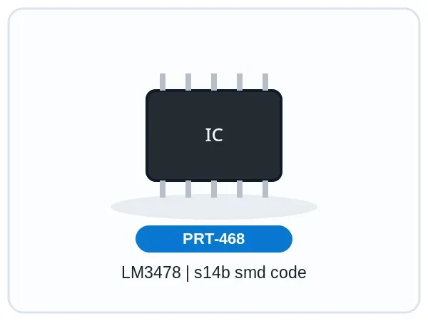 LM3478 | s14b smd code