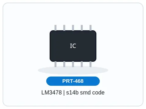 LM3478 | s14b smd code