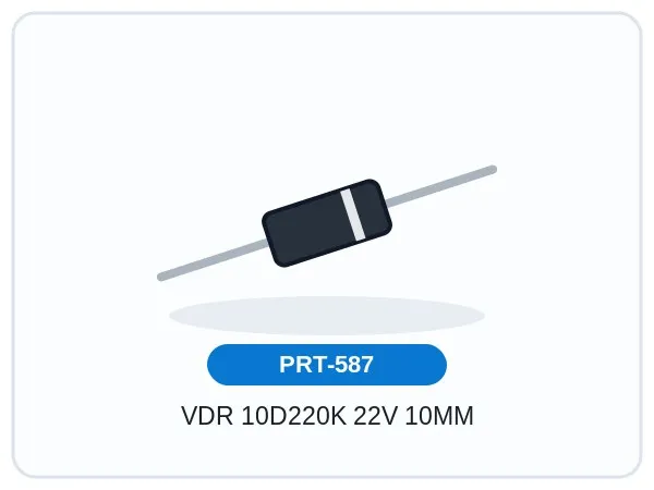 VDR 10D220K 22V 10MM