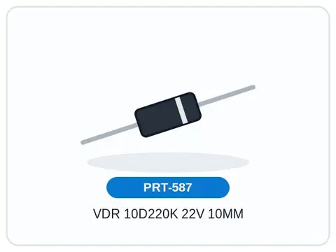 VDR 10D220K 22V 10MM